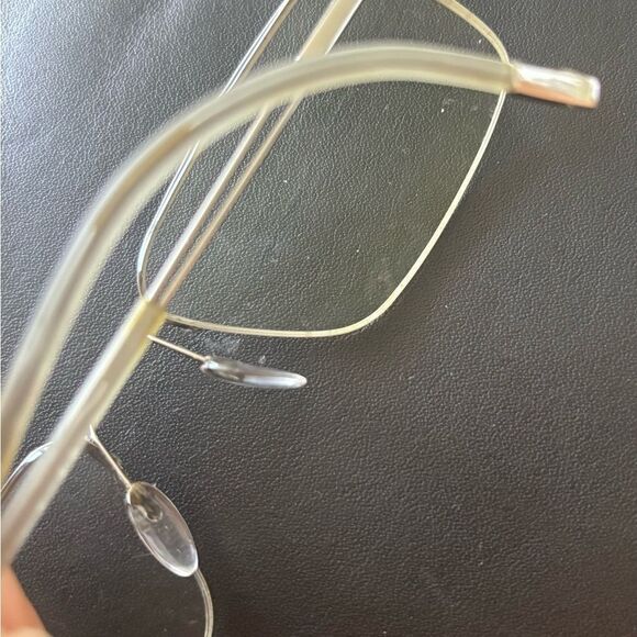 Silhouette Glasses 5278 clear frames rare classic cutout accessory y2k unisex - Picture 12 of 13